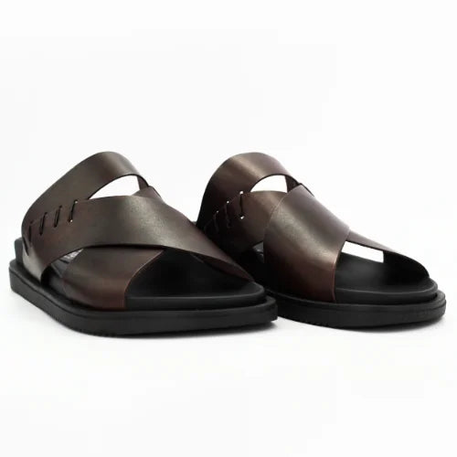 Shop Handmade Italian Leather Men's Sandal in Calf leather Testa Di Moro (ED4273) or browse our range of hand-made Italian shoes in leather or suede in-store at Aliverti Cape Town, or shop online. We deliver in South Africa & offer multiple payment plans as well as accept multiple safe & secure payment methods.