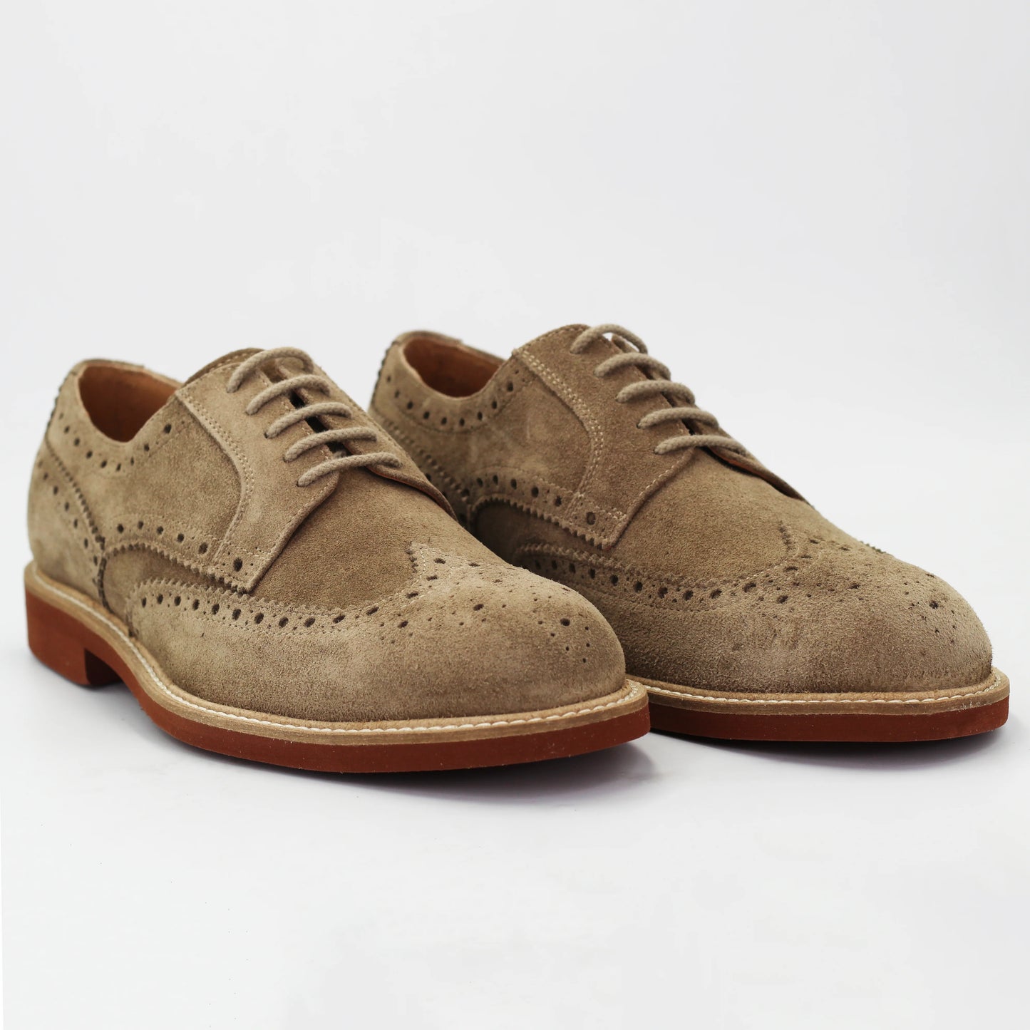 Shop Handmade Italian Leather Men's derby brogue in calf leather suede taupe (GRU1007) or browse our range of hand-made Italian shoes in leather or suede in-store at Aliverti Cape Town, or shop online. We deliver in South Africa & offer multiple payment plans as well as accept multiple safe & secure payment methods.