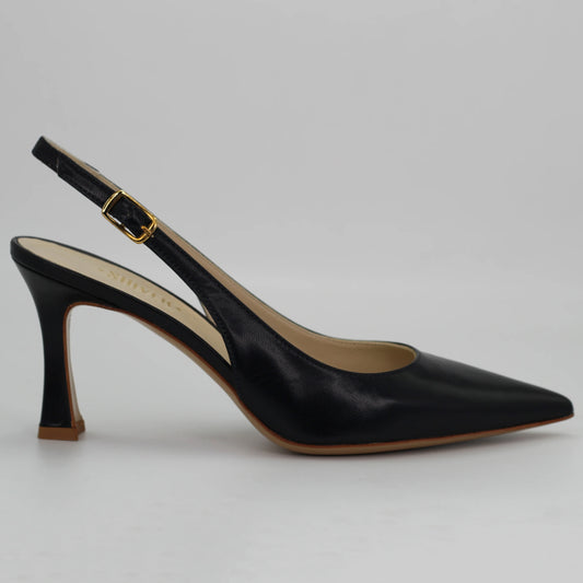 Shop Handmade Italian Leather sling back in Navy Blue (MPE581) or browse our range of hand-made Italian shoes in leather or suede in-store at Aliverti Cape Town, or shop online. We deliver in South Africa & offer multiple payment plans as well as accept multiple safe & secure payment methods.