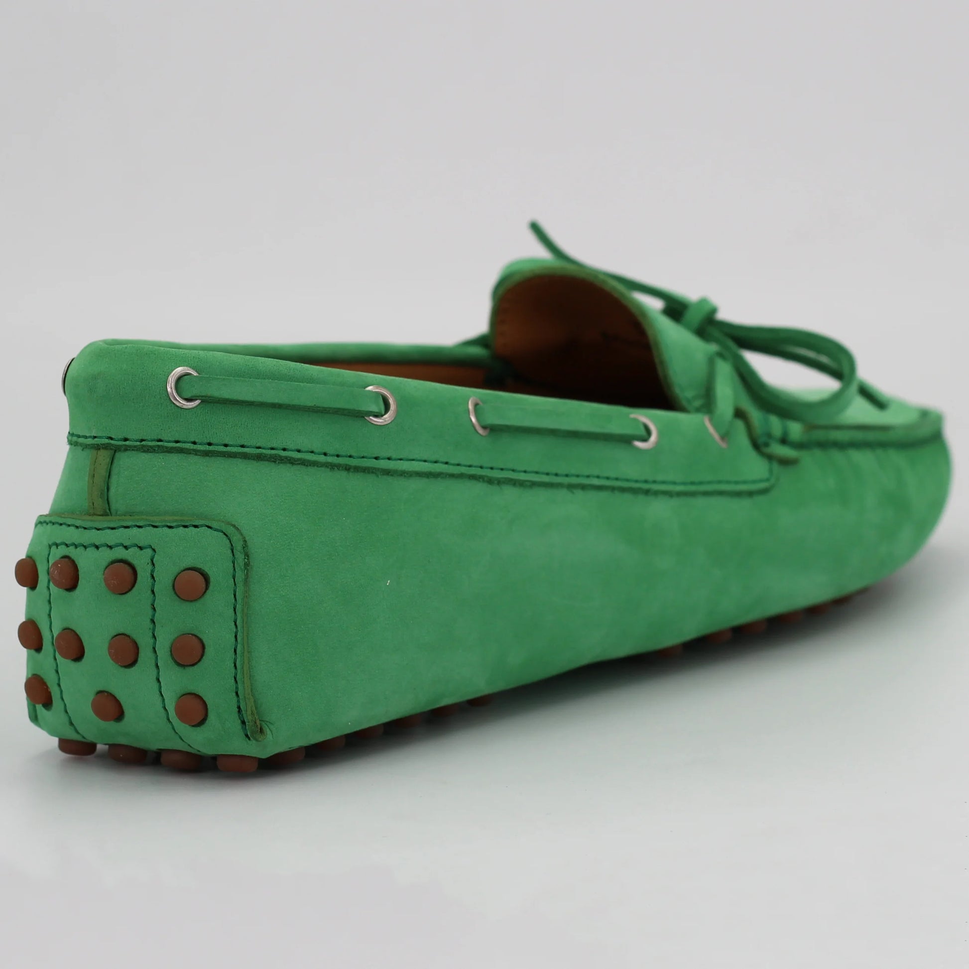 Shop Handmade Italian Leather moccasin in green (COND04011) or browse our range of hand-made Italian shoes in leather or suede in-store at Aliverti Cape Town, or shop online. We deliver in South Africa & offer multiple payment plans as well as accept multiple safe & secure payment methods.