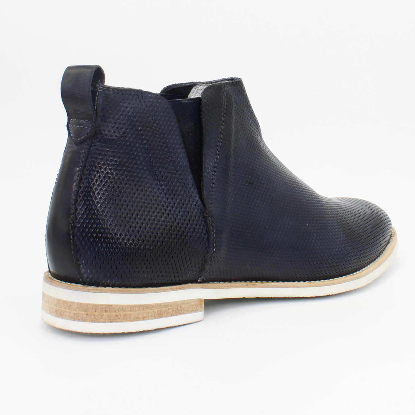 BRD9433 Ladies Ankle Boots in Blue Notte with Ultra Light-weight Sole (BRD9433)