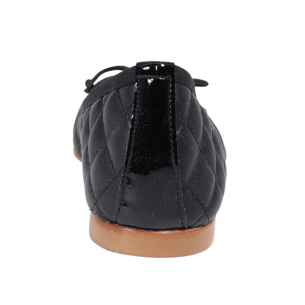 ES504NNER - Ladies Ballerina Pump Black