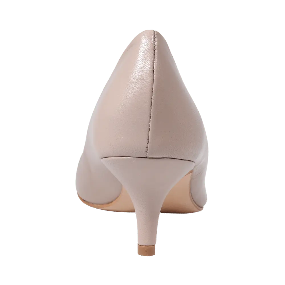 Ladies Genuine Leather Elegant Court Heel in Tortora by Aliverti (CRB125)