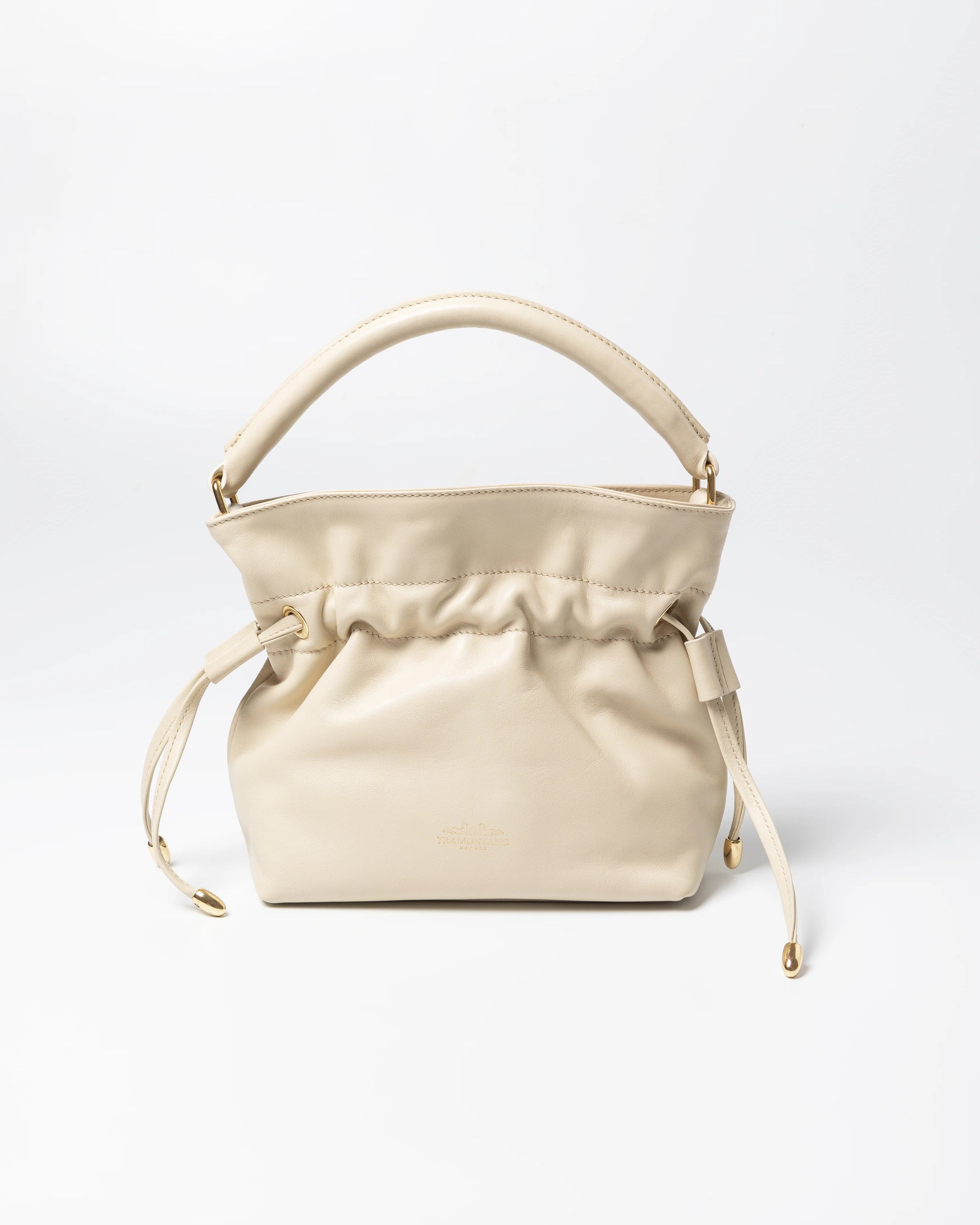 Tramontano Amalfi Bucket Bag in Leather Lamb (TRAMAMALFI)