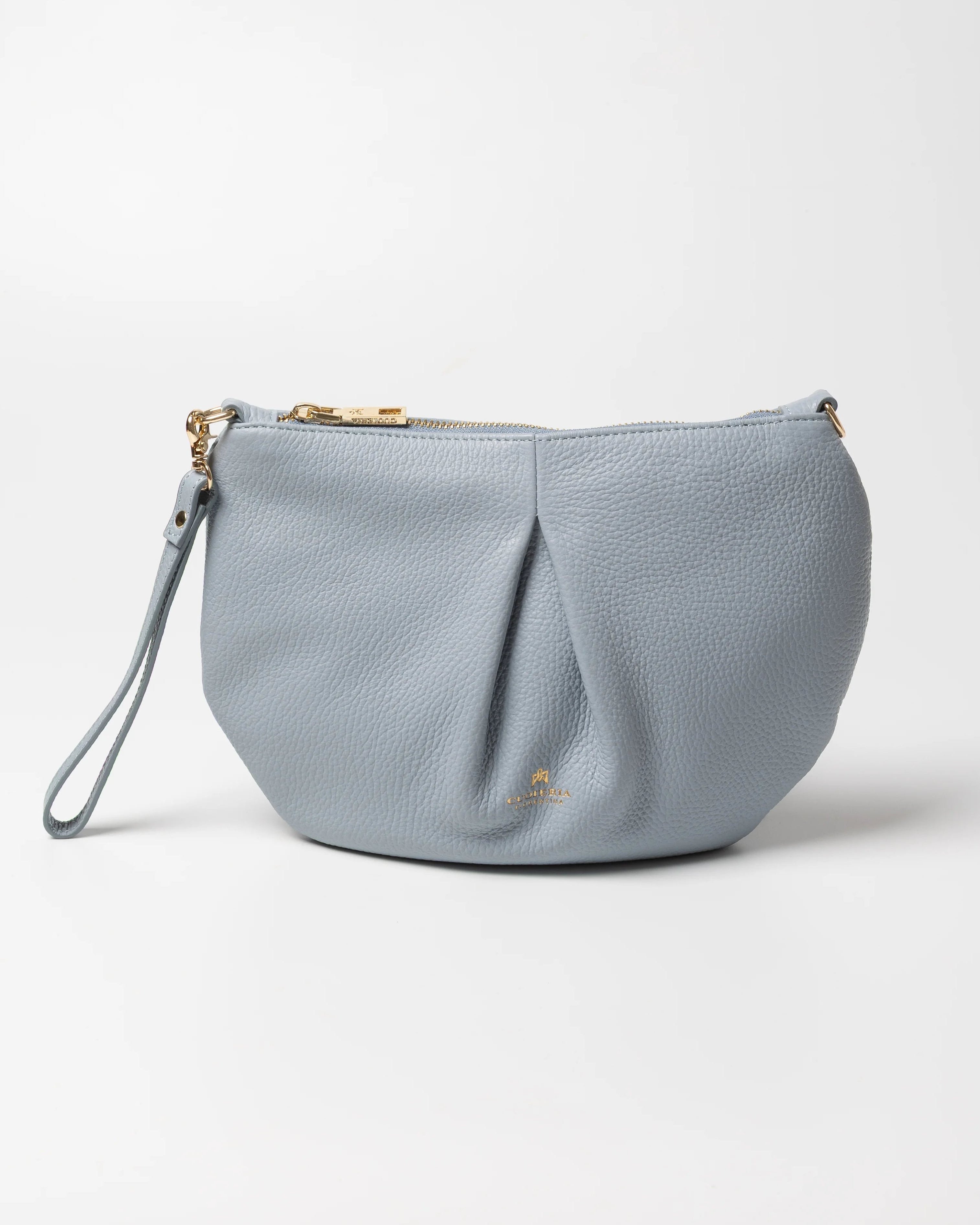 Shop Women's Italian-made Cuoieria Fiorentina Italian Leather Emma Pouch in Cloud (B000006003230) or browse our range of hand-made Italian handbags for women in-store at Aliverti Cape Town, or shop online. 

We deliver in South Africa & offer multiple payment plans as well as accept multiple safe & secure payment methods.