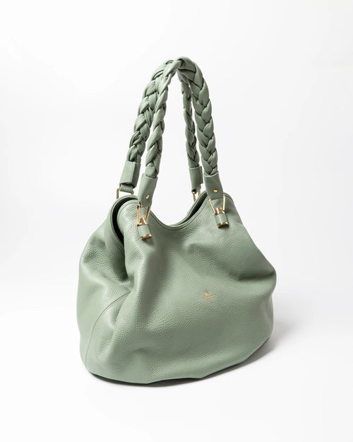 Shop Women's Italian-made Cuoeria Fiorentina Hobo Handbag in calf leather Blue Green (B000006005230-N) or browse our range of hand-made Italian handbags for women in-store at Aliverti Cape Town, or shop online. 

We deliver in South Africa & offer multiple payment plans as well as accept multiple safe & secure payment methods.