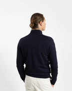 Shop Fusaro Antonio Full-Zip Fine Knit Cardigan in Navy Blue or browse our range of men's Italian clothing and shoes in leather in-store at Aliverti Cape Town, or shop online. We deliver in South Africa & offer multiple payment plans as well as accept multiple safe & secure payment methods. A light, smooth cardigan. Full-zip construction and stand collar, but in a fine merino knit that sits closer to the body and layers effortlessly under a coat. Two ribbed-trim side pockets add function without breaking th