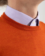 Vela Merino Wool Crew Neck in Orange (FR3035006)
