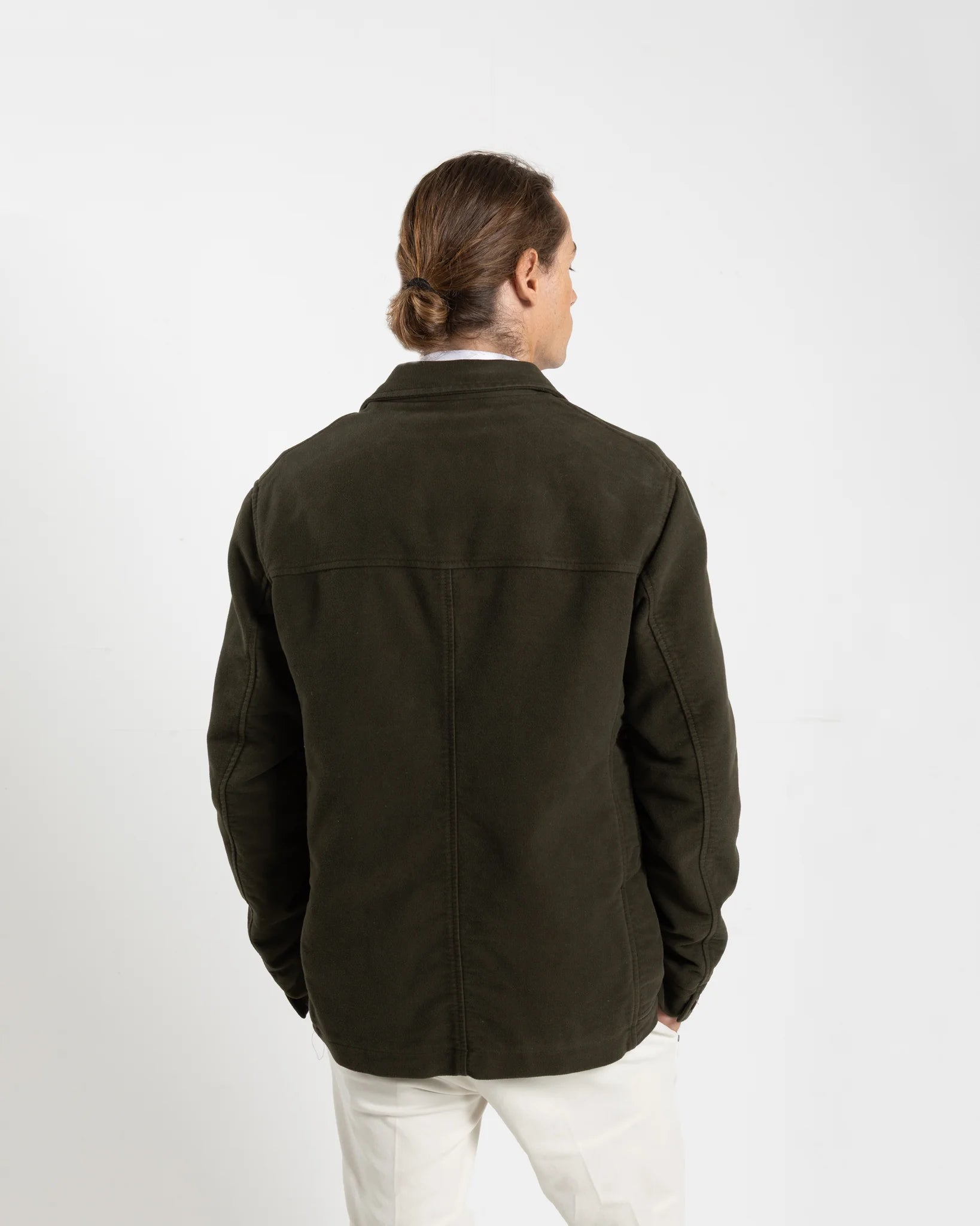 Capalbio Iconic Jacket in Military Green (G501)