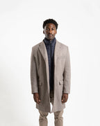 Shop Fusaro Antonio Herringbone Wool Overcoat in Brown or browse our range of men's Italian clothing and shoes in leather in-store at Aliverti Cape Town, or shop online. We deliver in South Africa & offer multiple payment plans as well as accept multiple safe & secure payment methods.