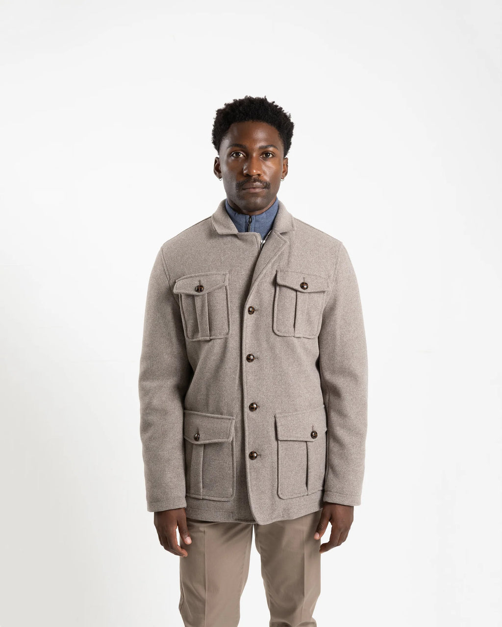 Shop Fusaro Antonio Wool Jacket in Grey or browse our range of men's Italian clothing and shoes in leather in-store at Aliverti Cape Town, or shop online. We deliver in South Africa & offer multiple payment plans as well as accept multiple safe & secure payment methods.