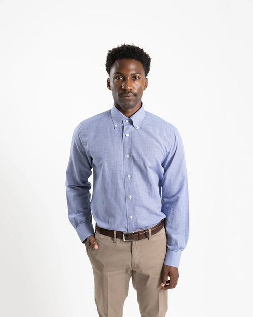 Shop Bianco Oro Men's Cotton Shirt in Blue or browse our range of men's Italian clothing and shoes in leather in-store at Aliverti Cape Town, or shop online. We deliver in South Africa & offer multiple payment plans as well as accept multiple safe & secure payment methods.