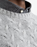 Shop Fusaro Antonio Men's Cable Knit Jersey in Grey or browse our range of men's Italian clothing and shoes in leather in-store at Aliverti Cape Town, or shop online. We deliver in South Africa & offer multiple payment plans as well as accept multiple safe & secure payment methods.