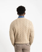 Shop Fusaro Antonio Men's Cable-Knit Crew Neck Jersey in Camel or browse our range of men's Italian clothing and shoes in leather in-store at Aliverti Cape Town, or shop online. We deliver in South Africa & offer multiple payment plans as well as accept multiple safe & secure payment methods.