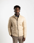 Fusaro Antonio Lightweight  Puffer Jacket Sand (GB26013)
