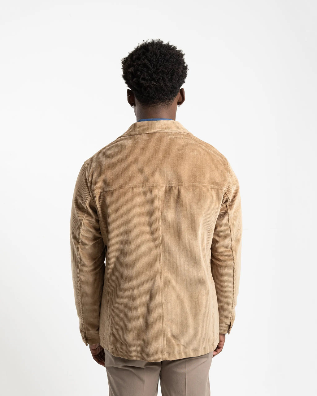 Capalbio Men's Corduroy Field Jacket in Camel (CAPG501)