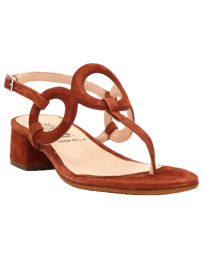 Shop Handmade Italian Leather Women's Block Heel Sandal in Calf Leather Suede Cuoio (EDG10021) or browse our range of hand-made Italian shoes in leather or suede in-store at Aliverti Cape Town, or shop online. We deliver in South Africa & offer multiple payment plans as well as accept multiple safe & secure payment methods.