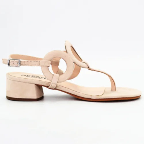 Shop Handmade Italian Leather Women's Block Heel Sandal in Calf Leather Suede Sabbia (EDG10021) or browse our range of hand-made Italian shoes in leather or suede in-store at Aliverti Cape Town, or shop online. We deliver in South Africa & offer multiple payment plans as well as accept multiple safe & secure payment methods.