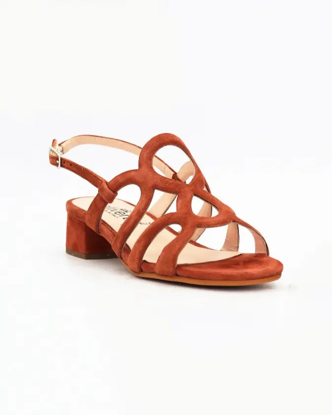 Shop Handmade Italian Leather Women's Block Heel Sandal in Calf Leather Suede Cuoio (EDG10050) or browse our range of hand-made Italian shoes in leather or suede in-store at Aliverti Cape Town, or shop online. We deliver in South Africa & offer multiple payment plans as well as accept multiple safe & secure payment methods.