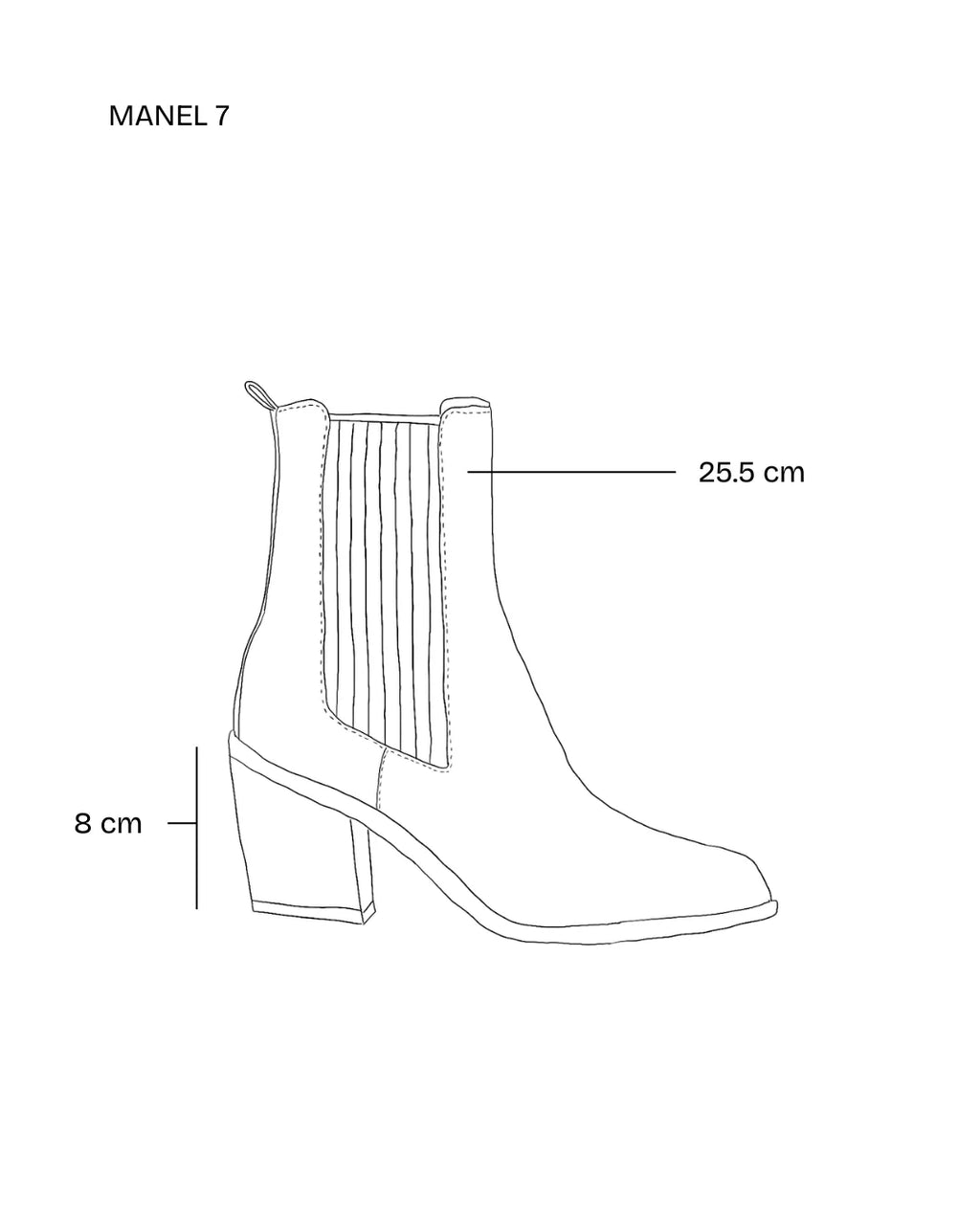 Women's Block Heel Ankle Boot in Calf Leather Suede Taupe Beige (MANEL7)