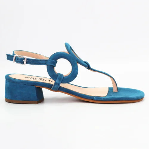Shop Handmade Italian Leather Women's Block Heel Sandal in Calf Leather Suede Ottanio (EDG10021) or browse our range of hand-made Italian shoes in leather or suede in-store at Aliverti Cape Town, or shop online. We deliver in South Africa & offer multiple payment plans as well as accept multiple safe & secure payment methods.