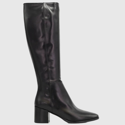 Shop Handmade Italian Leather heeled equestrian boot in nero (GIOIA2 12) or browse our range of hand-made Italian shoes in leather or suede in-store at Aliverti Cape Town, or shop online. We deliver in South Africa & offer multiple payment plans as well as accept multiple safe & secure payment methods.