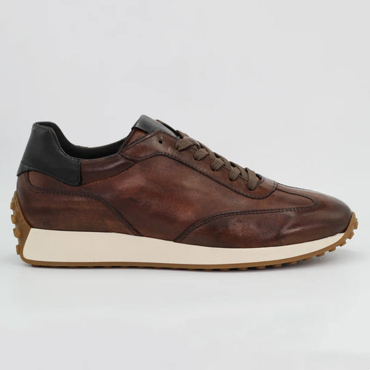 Shop Handmade Italian Leather sneaker in cuoio (NB04) or browse our range of hand-made Italian shoes in leather or suede in-store at Aliverti Cape Town, or shop online. We deliver in South Africa & offer multiple payment plans as well as accept multiple safe & secure payment methods.