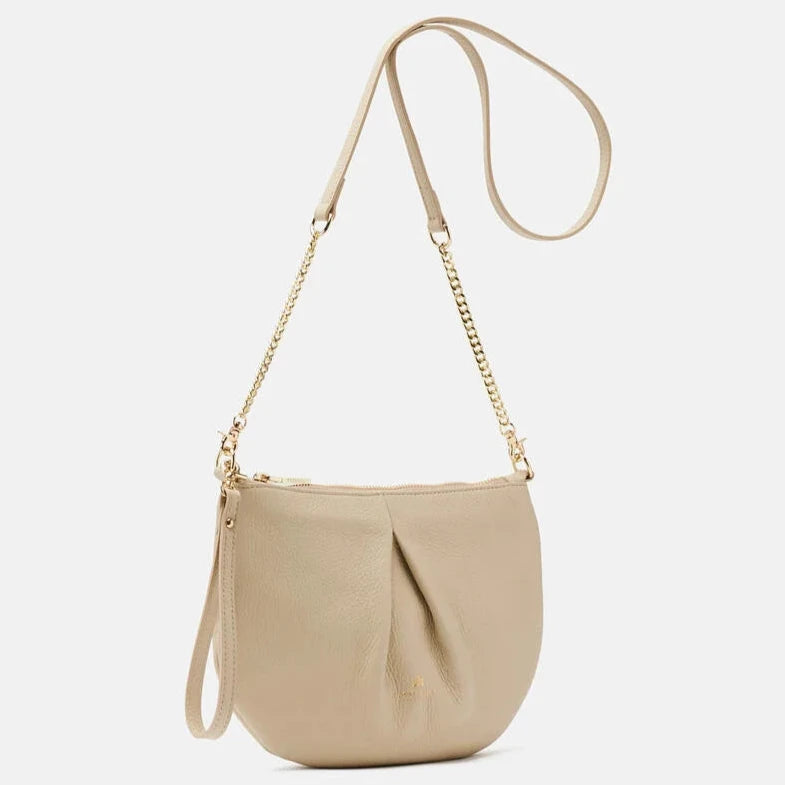 Shop Women's Italian-made Cuoieria Fiorentina Italian leather pouch handbag in prosecco (B000006003230) or browse our range of hand-made Italian handbags for women in-store at Aliverti Cape Town, or shop online. 

We deliver in South Africa & offer multiple payment plans as well as accept multiple safe & secure payment methods.