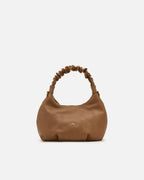 Cuoieria Fiorentina Italian Leather Chop Medium Hobo in Desert (B000006099230-DES)