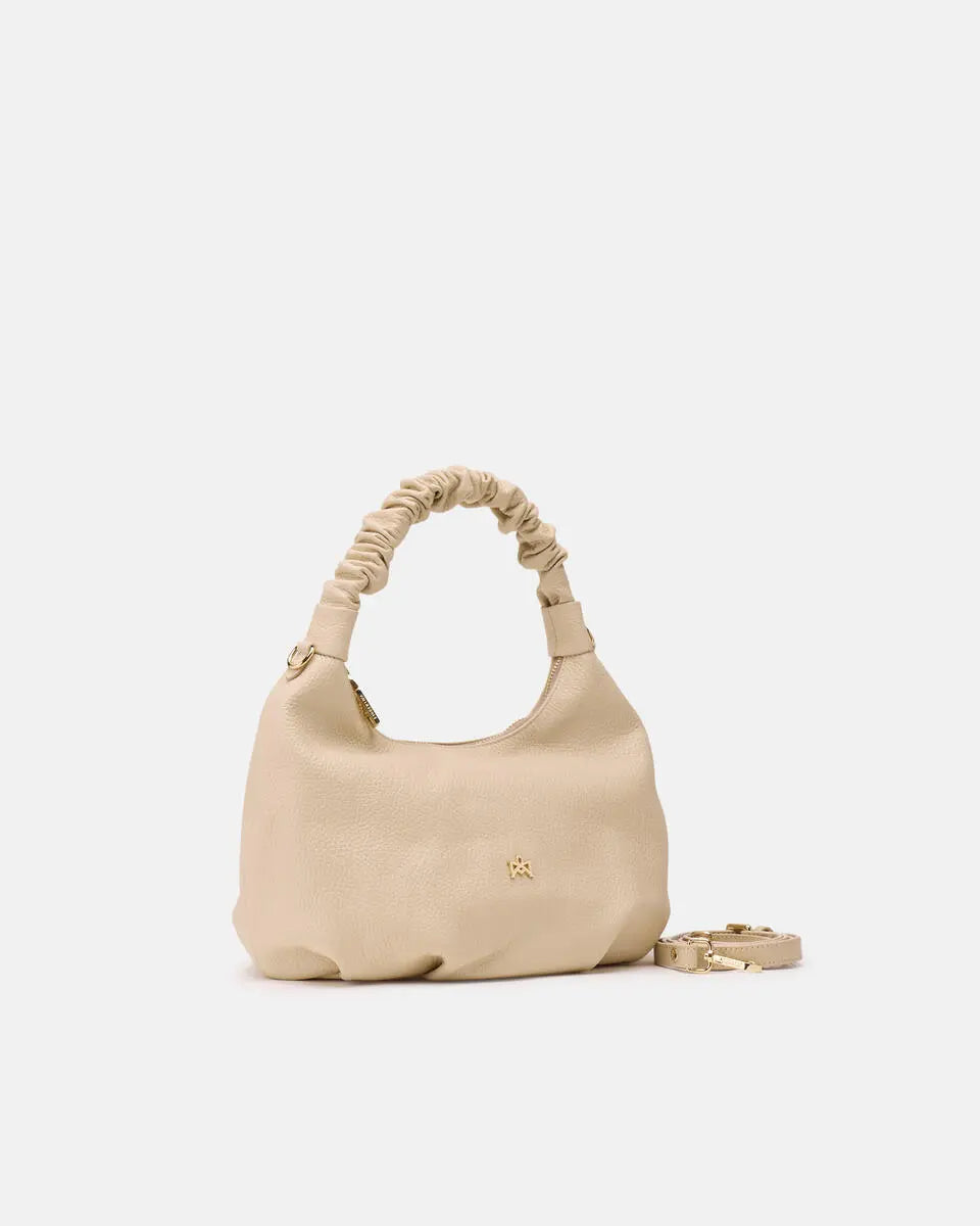 Cuoieria Fiorentina Italian Leather Chop Medium Hobo in Prosecco (BB000006099230-PSC)
