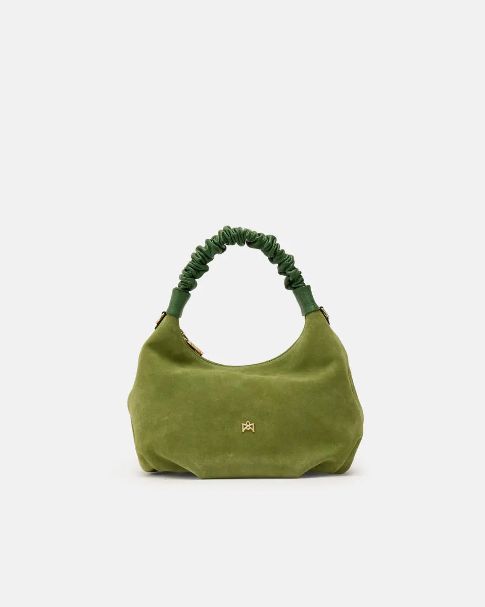 Description
The medium Chop hobo is designed for those who appreciate everyday elegance made of softness and refined details. The ruched shoulder strap and enveloping silhouette gracefully interpret the boho spirit of the season, while the high-quality materials give it an authentic and accessible charm. A perfect style companion for any moment.

Composition
This soft full-grain calfskin, is worked to obtain an uniform grain, called tumbled leather. The remarkable fullness and roundness of the hand make it 