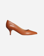 ladies Italian made genuine calf leather felegant court high heels in sella made in Italy by Aliverti 