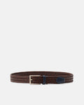 Classic and always fashionable, this leather belt is very versatile and goes easily with any look. The special processing of the leather makes it perfect for embellishing all outfits, from causal to elegant.

Square buckle with nickel finish.
Height: 3,5 Cm.

See the size guide for a correct choice, in case of doubt it is recommended to opt for the larger size.

Vegetable tanning is the oldest and most genuine leather processing technique. Performed with natural tannins extracted from tree bark this type of