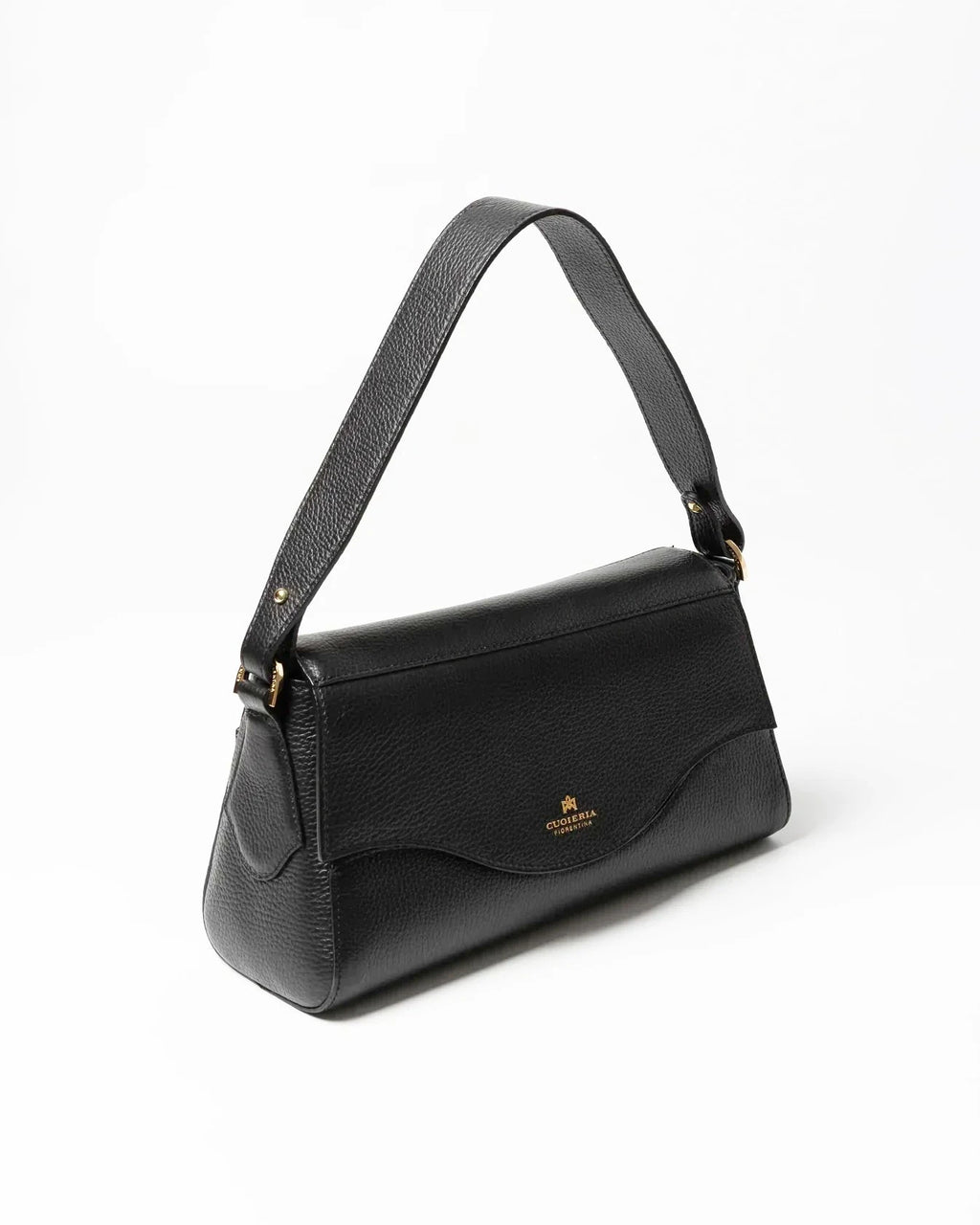Shop Womens Italian-made Leather shoulder handbag in nero (B000005939230) or browse our range of hand-made Italian handbags for women in-store at Aliverti Cape Town, or shop online. 

We deliver in South Africa & offer multiple payment plans as well as accept multiple safe & secure payment methods.