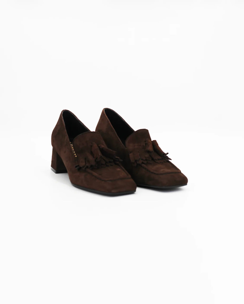 Shop Handmade Italian Leather Women's Block Heel Loafer in Calf Leather suede Testa Di Moro or browse our range of hand-made Italian shoes in leather or suede in-store at Aliverti Cape Town, or shop online. We deliver in South Africa & offer multiple payment plans as well as accept multiple safe & secure payment methods.