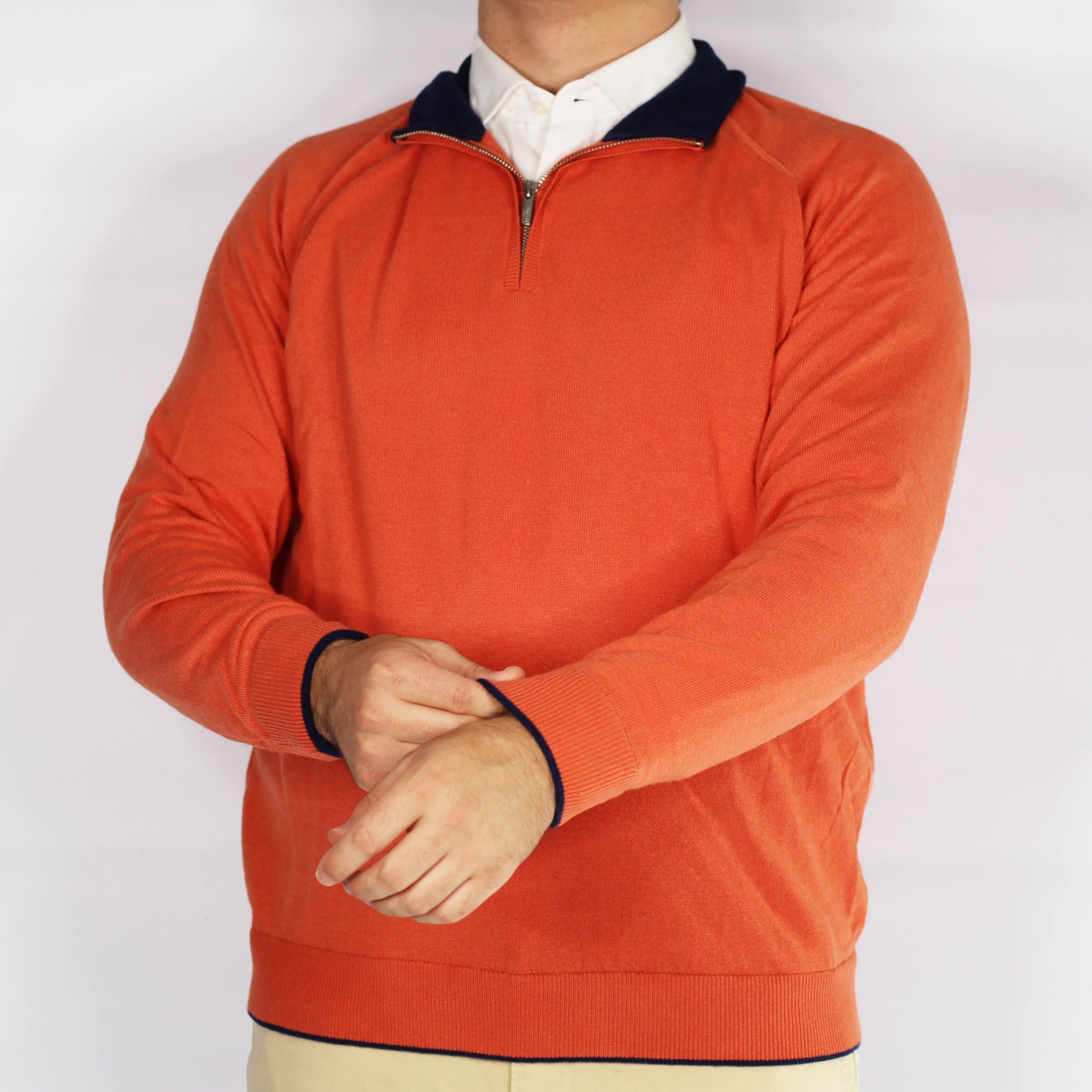 Shop Fusaro Antonio zip up wool cashmere cardigan in corallo (MA25001-026-03) or browse our range of men's Italian clothing and shoes in leather in-store at Aliverti Cape Town, or shop online. We deliver in South Africa & offer multiple payment plans as well as accept multiple safe & secure payment methods.