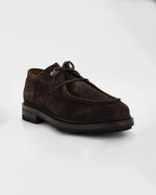 Shop Men's derby in calf leather suede testa di moro (BRU12150) or browse our range of men's Italian clothing and shoes in leather in-store at Aliverti Cape Town, or shop online. We deliver in South Africa & offer multiple payment plans as well as accept multiple safe & secure payment methods.