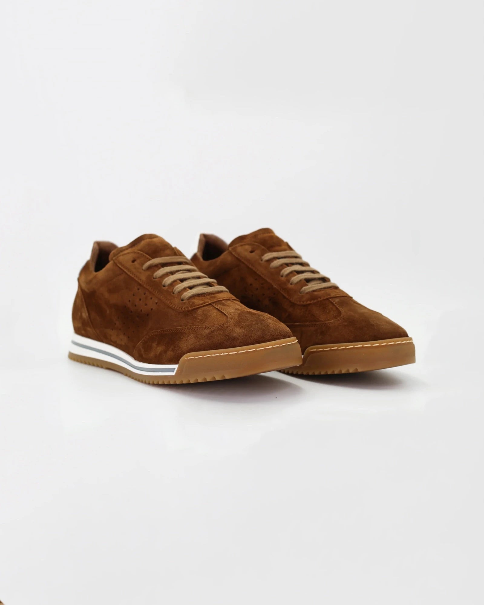 Shop Men's sneaker in calf leather suede rovere scuro (BRU11868) or browse our range of men's Italian clothing and shoes in leather in-store at Aliverti Cape Town, or shop online. We deliver in South Africa & offer multiple payment plans as well as accept multiple safe & secure payment methods.
