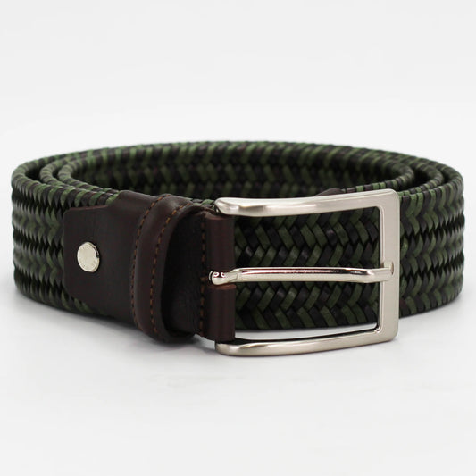Shop our Italian-made Cuoieria Fiorentina woven Italian leather belt in verde and brown (CIODGEL00G040) or browse our range of Italian belts for men & women in-store at Aliverti Cape Town, or shop online. 

We deliver in South Africa & offer multiple payment plans as well as accept multiple safe & secure payment methods.