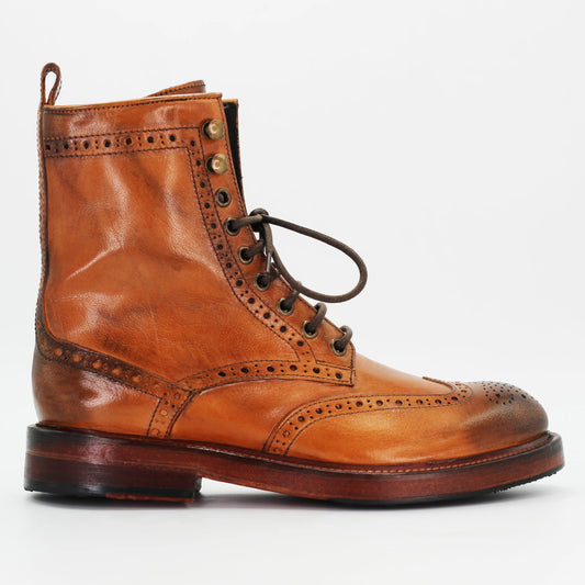 Shop women's brogue ankle boot in calf leather cuoio (JP35773/39) or browse our range of men's Italian clothing and shoes in leather in-store at Aliverti Cape Town, or shop online. We deliver in South Africa & offer multiple payment plans as well as accept multiple safe & secure payment methods.