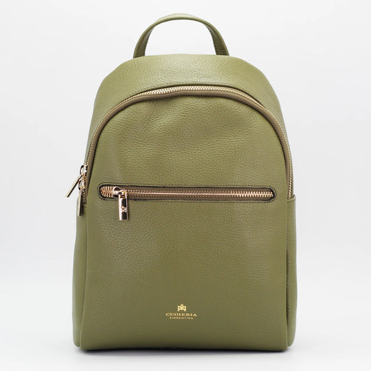 Cuoieria Fiorentina Small Backpack in calf leather militare (B000005908008) or browse our range of hand-made Italian handbags for women in-store at Aliverti Cape Town, or shop online. 

We deliver in South Africa & offer multiple payment plans as well as accept multiple safe & secure payment methods.