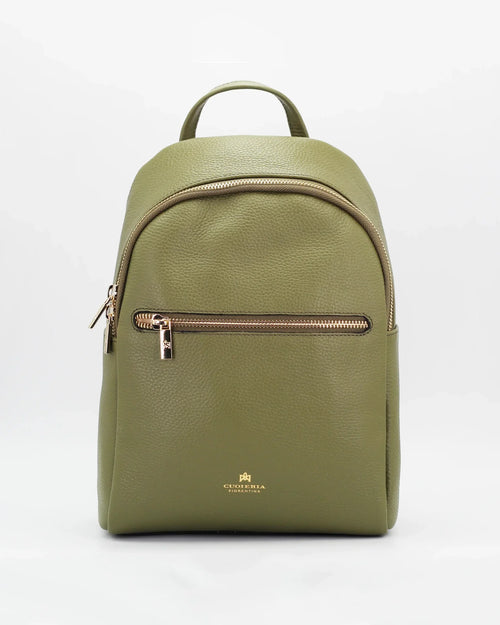 Cuoieria Fiorentina Small Backpack in calf leather militare (B000005908008) or browse our range of hand-made Italian handbags for women in-store at Aliverti Cape Town, or shop online. 

We deliver in South Africa & offer multiple payment plans as well as accept multiple safe & secure payment methods.