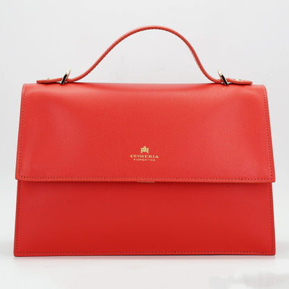 Cuoieria Fiorentina Flap Bag in calf leather corallo (B000005908008) or browse our range of hand-made Italian handbags for women in-store at Aliverti Cape Town, or shop online. 

We deliver in South Africa & offer multiple payment plans as well as accept multiple safe & secure payment methods.