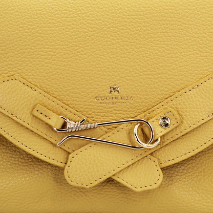 Cuoieria Fiorentina folded pouch in calf leather giallo (B000005908008)