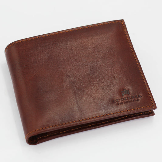 Shop our Italian-made Men's Cuoieria Fiorentina Italian leather wallet in marrone (P000000012735) or browse our range of Italian wallets and purses for men & women in-store at Aliverti Cape Town, or shop online. 

We deliver in South Africa & offer multiple payment plans as well as accept multiple safe & secure payment methods.