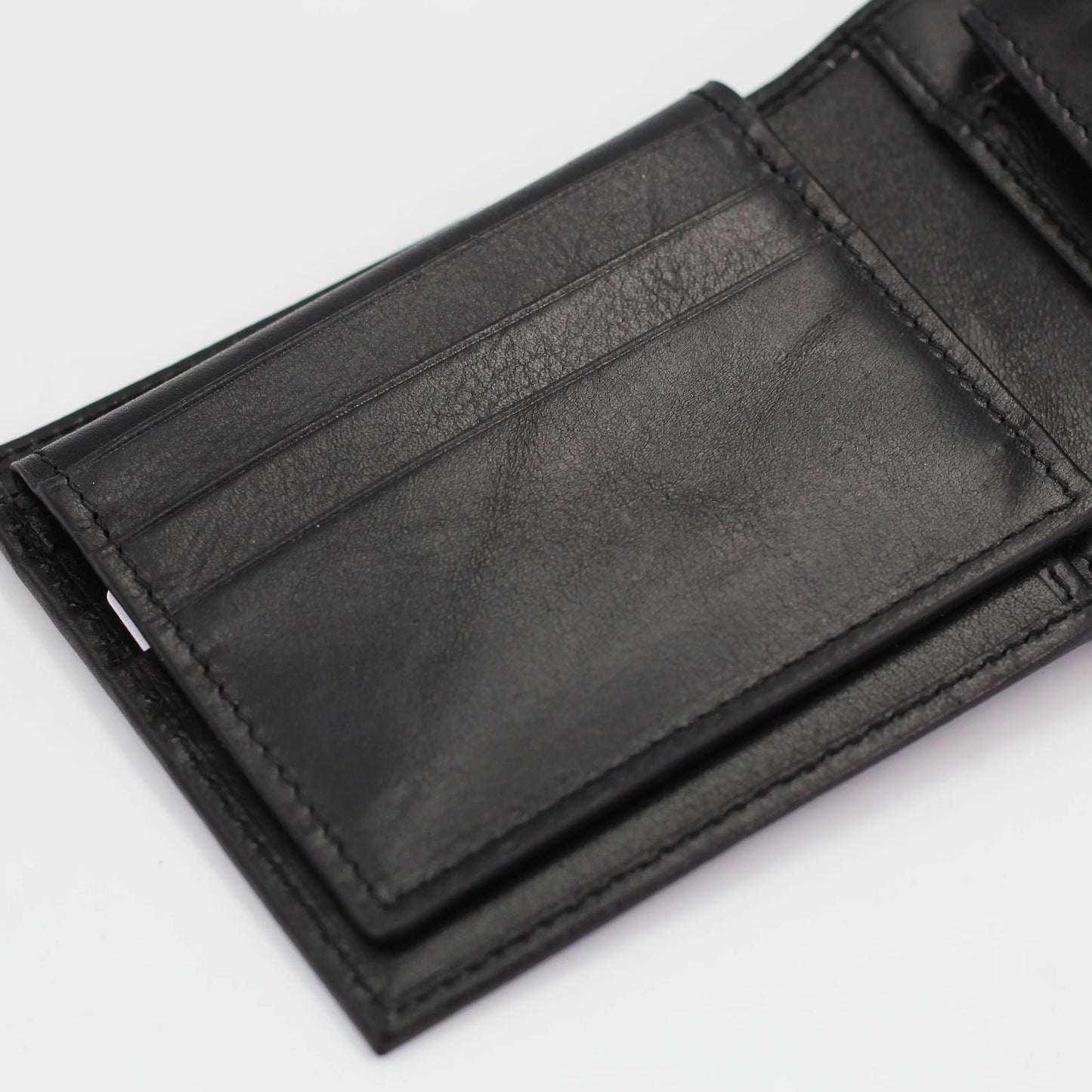 Men's Cuoieria Fiorentina Italian leather wallet in nero (P000000012735)