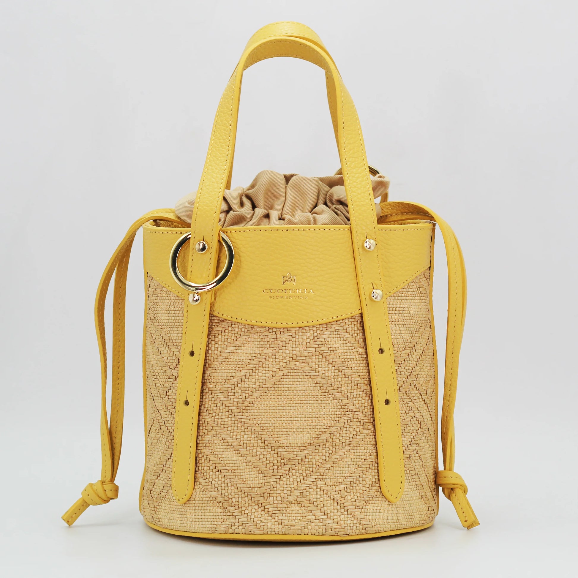 Cuoieria Fiorentina Amber Small Bucket in calf leather giallo (B000005908008) or browse our range of hand-made Italian handbags for women in-store at Aliverti Cape Town, or shop online. 

We deliver in South Africa & offer multiple payment plans as well as accept multiple safe & secure payment methods.