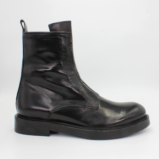 Women's Ankle Boot in Calf Leather Nero (JPD35773/23)