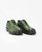 Shop Handmade Italian Leather men's derby brogue in calf leather verde (JPU37340/5) or browse our range of hand-made Italian shoes in leather or suede in-store at Aliverti Cape Town, or shop online. We deliver in South Africa & offer multiple payment plans as well as accept multiple safe & secure payment methods.