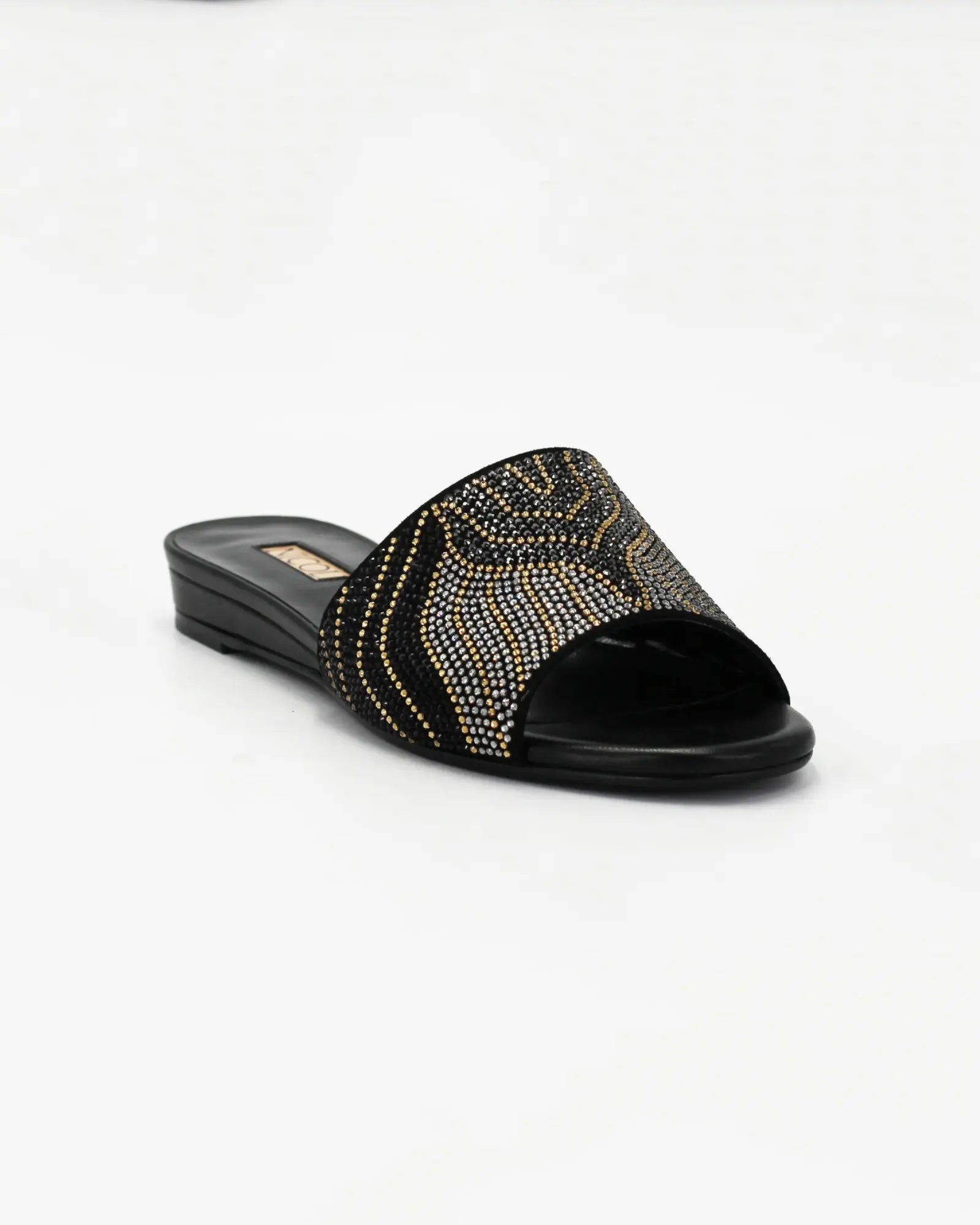 Shop Handmade Italian Leather Women's bedazzled sandal in calf leather nero (ELMARGOT) or browse our range of hand-made Italian shoes in leather or suede in-store at Aliverti Cape Town, or shop online. We deliver in South Africa & offer multiple payment plans as well as accept multiple safe & secure payment methods.